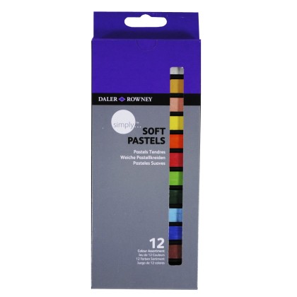 DALER ROWNEY SIMPLY SOFT PASTELS 12