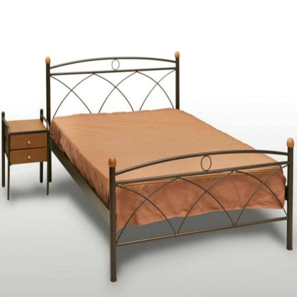 Μεταλλικό κρεβάτι 90-160/190-200, Κώς