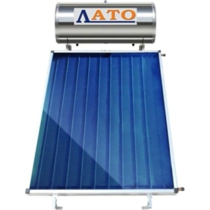 Ηλιακός θερμοσίφωνας 150 LT/2m² glass διπλής ενέργειας, LATO