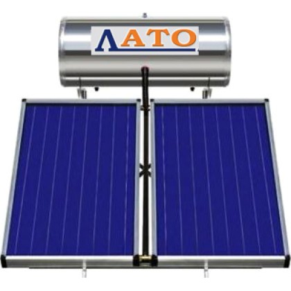 Ηλιακός θερμοσίφωνας 250 LT/5 m² glass διπλής ενέργειας, LATO