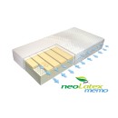 Στρώμα, NEO LATEX MEMO, από 72/190, με memory foam, Genomax
