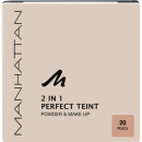 Manhattan 2 in 1 Perfect Teint Powder & Make up No 20 Peach 9g