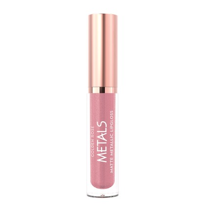 Golden Rose Metals Matte Metallic Lipgloss 52 Pink Topaz 4.5ml