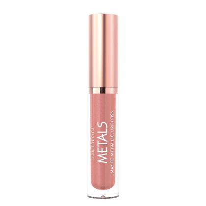 Golden Rose Metals Matte Metallic Lipgloss 53 Nude Kiss 4.5ml
