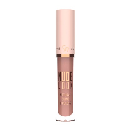  Nude Look Natural Shine Lipgloss Golden Rose 01 Nude Delight 4.