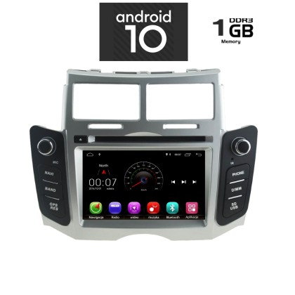 IQ-AN X129M-GPS - Οθόνη 7'' Toyota Yaris 2006 - 2011 - Android 1