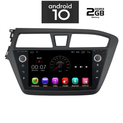 IQ-AN X217M-GPS - Οθόνη 9'' Hyundai i20 2014 - 2019 - Android 10