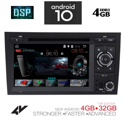 IQ-AN X750-GPS - Οθόνη 7'' Audi A4 02>08, Seat Exeo 09> - 