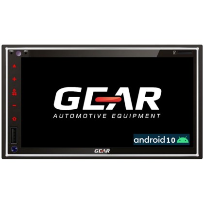 GEAR GR-AV90BT - Οθόνη 6.9'' Android 10, GPS, USB, Bluetooth. Αν