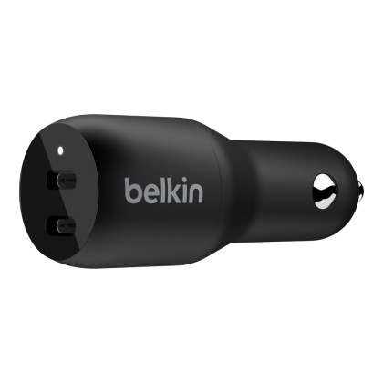 Φορτιστής αυτοκινήτου Belkin CCB002btBK BOOST↑CHARGE™ Dual USB-C