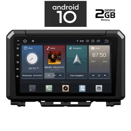 IQ-AN X1245-GPS - Οθόνη 9'' Suzuki Jimny 2017 > - Android 10,