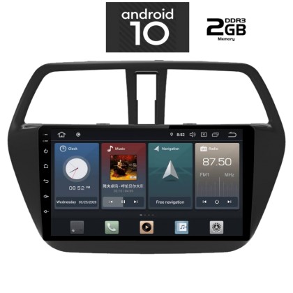 IQ-AN X1239-GPS - Οθόνη 9'' Suzuki SX4 S-Cross 2014 >. Androi