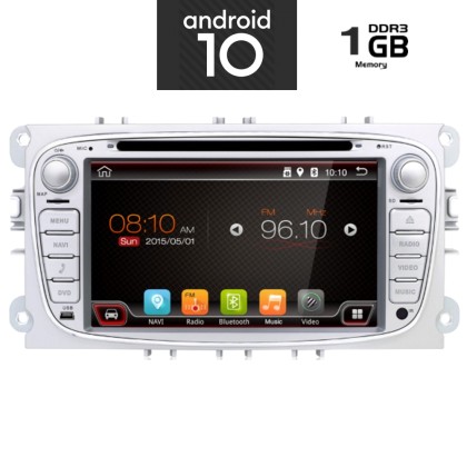 IQ-AN X103-GPS - Οθόνη 7'' Ford 2008 - 2011 - Android 10, 4 core