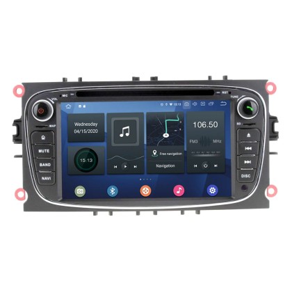 BL-R4-FD11 - Οθόνη 7'' Ford 2008 - 2011. Android 10, 4core Navig