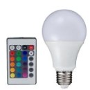 Λάμπα smart led 3watt Ε27 230v/ac RGB εναλλαγής χρωμάτων με τηλε