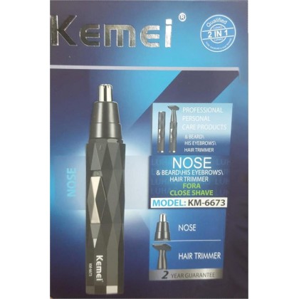 KEMEI Επαναφ/μενη Μηχανή-Trimmer Ξυριστική Κουρευτική Μύτης Αυτι
