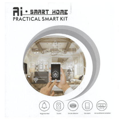 Σύστημα συναγερμού Ai Smart Home, με Αισθητήρα Πόρτας & Κίνησης 