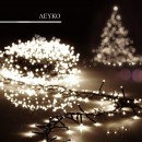 400 LED Λευκά Χριστουγεννιάτικα Λαμπάκια με πρόγραμμα 3mm OEM 14