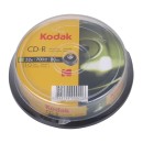 KODAK CD-R 52x 700MB, 10-pack cakebox