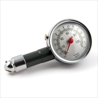 Μετρητής Πίεσης Ελαστικών με μανόμετρο από μέταλλο 0,5-7,5 bar