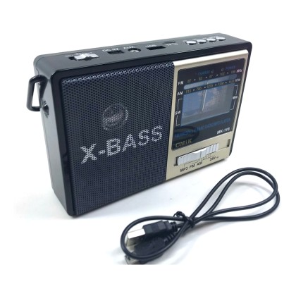 Φορητό ραδιόφωνο MP3,USB,SD CARD,FM CMIK MK-116