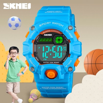 Αθλητικό ρολόι χειρός παιδικό SKMEI 1484 BLUE