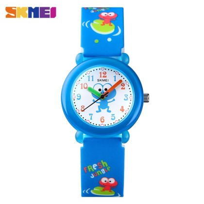 Ρολόι χειρός παιδικό βατραχάκι SKMEI 1621 BLUE FROG