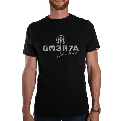Ανδρικό T-Shirt σε μαύρο χρώμα OMERTA T-SHIRT