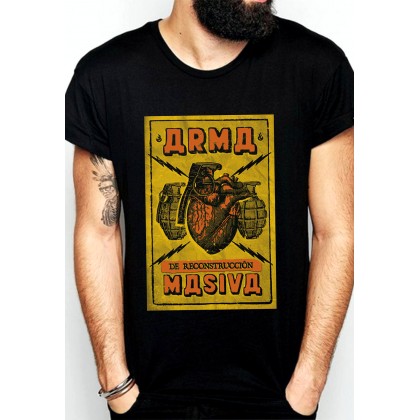 Ανδρικό T-Shirt σε μαύρο χρώμα ARMA MASSIVA