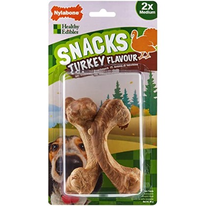Nylabone Snacks Turkey Flavour Medium