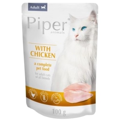Piper Cat Adult Κοτόπουλο Pouch 100gr