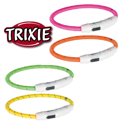 Trixie USB Flash Light Ring Ροζ (XS-S) 35cm