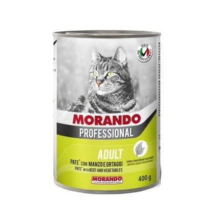 Morando Professional Πατέ Με Βοδινό & Λαχανικά 400gr