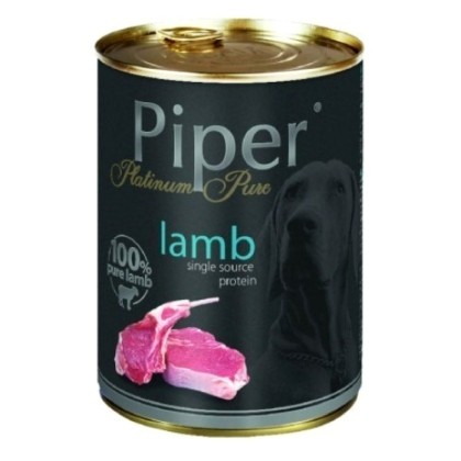 Piper Platinum Pure Adult Αρνί 400gr