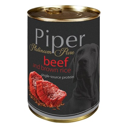 Piper Platinum Pure Adult Βοδινό 400gr