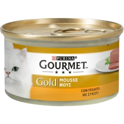 Gourmet Gold Μους με συκώτι 85gr