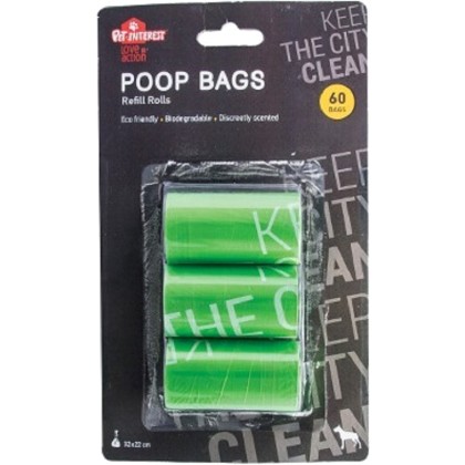 Poop Bags (60 τμχ)