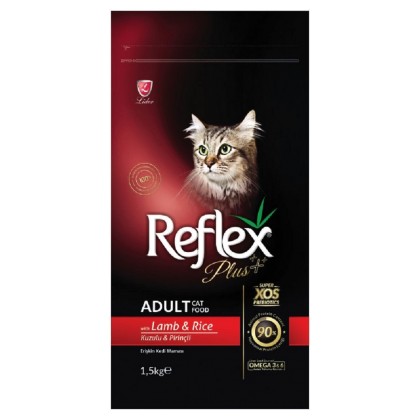 Reflex Plus Adult με αρνί 1,5kg (Cat)