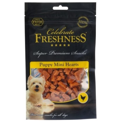 Celebrate Freshness Puppy Mini Hearts 100gr