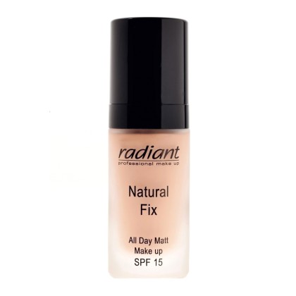 Radiant Natural Fix All Day Matt Make Up SPF15 07 Walnut 30ml