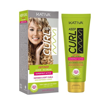 Kativa Keep Curl Definer Leave In Cream 200ml