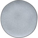 Πιάτο Ρηχό Granite Γκρι Οβάλ HFA 26x25cm