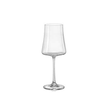 Ποτήρι κρασιού κρυστάλλινο σετ 6 τμχ XTRA Bohemia 360 ml