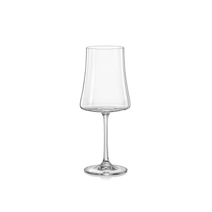 Ποτήρι κρασιού κρυστάλλινο σετ 6 τμχ XTRA Bohemia 460 ml