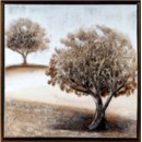 Πίνακας Καμβάς με κορνίζα δέντρα 42,5Χ42,5cm