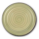 Πιάτο Ρηχό stoneware Lines Faded Olive 27cm 10-099-201