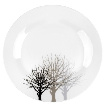 Πιάτο Ρηχό Φαγητού Winter Tree 19018 27cm-Max Home