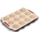 Nava Φόρμα Cupcakes/Muffins με Κεραμική Επίστρωση 12 Θέσεων 38x2