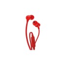  JBL T110 Headphones Red  