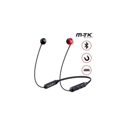  M.TK BTS 4.2 WIRELESS EARPHONES RED  